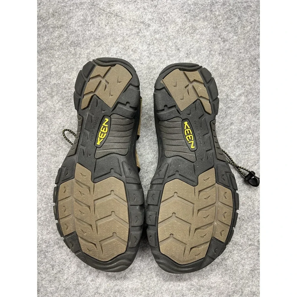 Keen Sandals Men's Size 13 Brown Leather Sport Hiking Sandals 110220 BISN